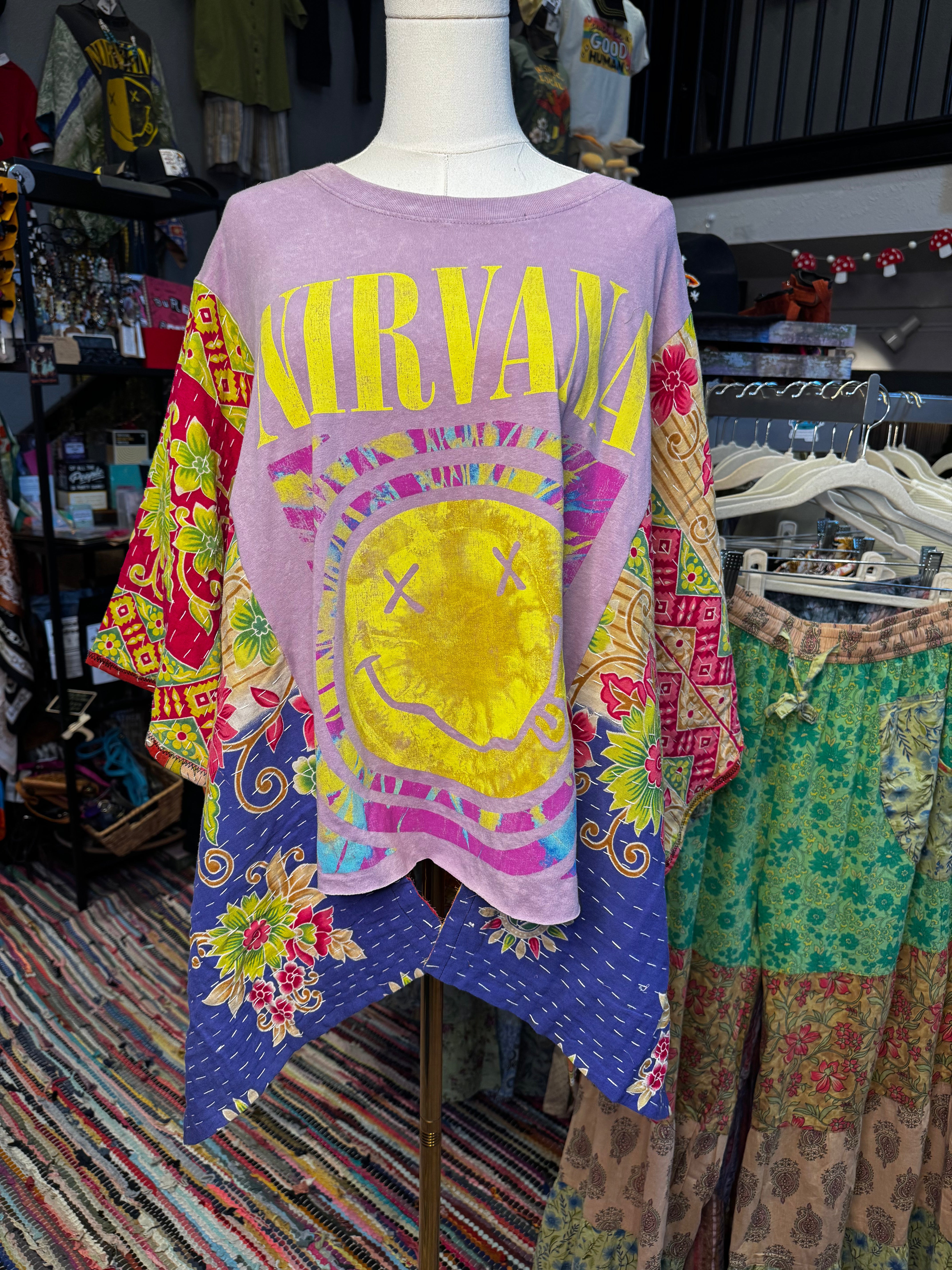 Wingostar Handmade Repurposed Shirts boho clothing, festival outfit, hippie style apparel | Elevated Hippie