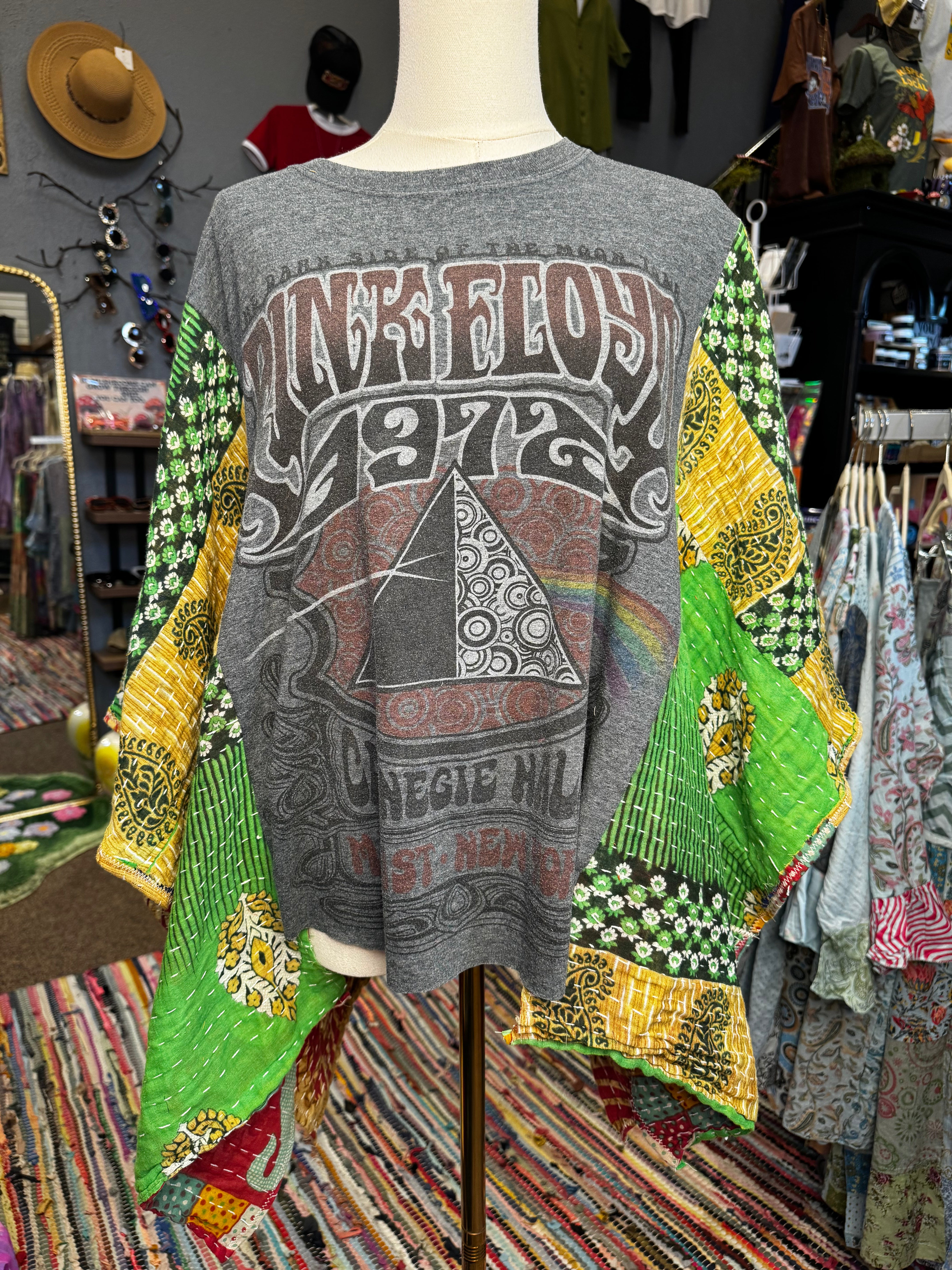 Wingostar Handmade Repurposed Shirts boho clothing, festival outfit, hippie style apparel | Elevated Hippie