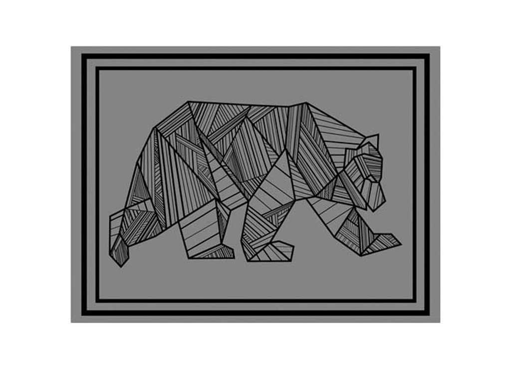 KUMA Outdoor MAT - BEAR - 12ft X 9ft (black/grey) - image 3