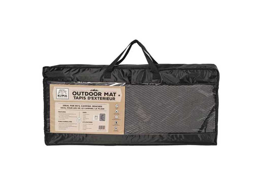 KUMA Outdoor MAT - BEAR - 12ft X 9ft (black/grey) - image 1