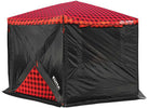KUMA Super BEAR DEN Deluxe Gazebo - RED Plaid - image 4