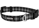 KUMA LAZY BEAR DOG Collar - Medium - 14-20in - Grey/black - image 1