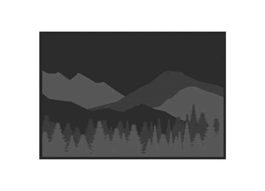 KUMA Outdoor MAT - Mountain Wilderness - 12ft X 9ft (black/grey) - image 3