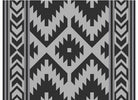KUMA Sante FE BOHO Outdoor MAT - 12ft X 9ft (black/grey) - image 1