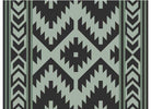 KUMA Sante FE BOHO Outdoor MAT - 12ft X 9ft (sage/black) - image 1