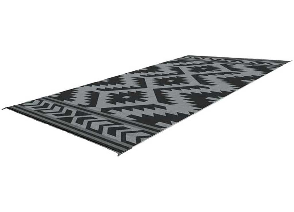 KUMA Sante FE BOHO Outdoor MAT - 18ft X 9ft (black/grey) - image 2