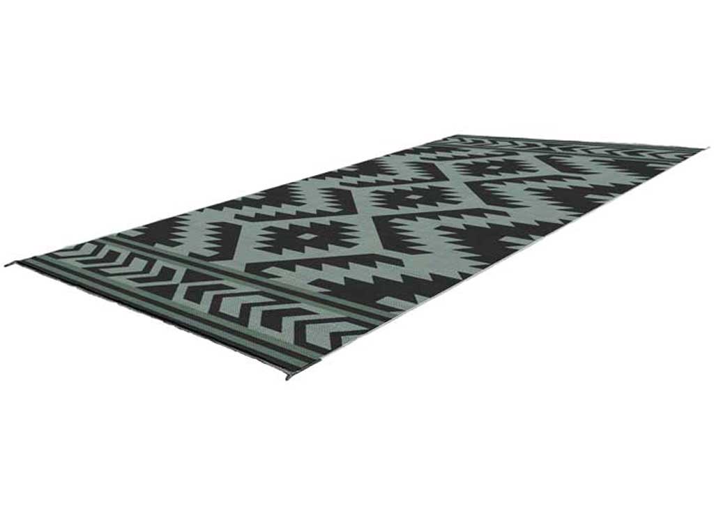 KUMA Sante FE BOHO Outdoor MAT - 18ft X 9ft (sage/black) - image 2