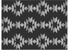 KUMA Monterrey BOHO Outdoor MAT - 12ft X 9ft (black/grey) - image 1