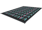 KUMA Cheveron Outdoor MAT - 9ft X 9ft (vice -bermuda/pink/graphite/black) - image 2