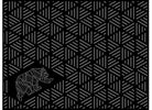 KUMA Striped Peaks Outdoor MAT - 12ft X 9ft (black/grey) - image 1
