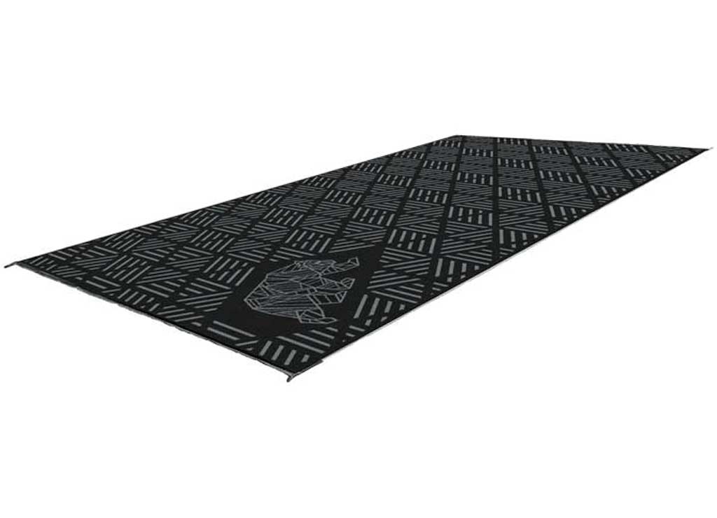 KUMA Striped Peaks Outdoor MAT - 18ft X 9ft (black/grey) - image 2