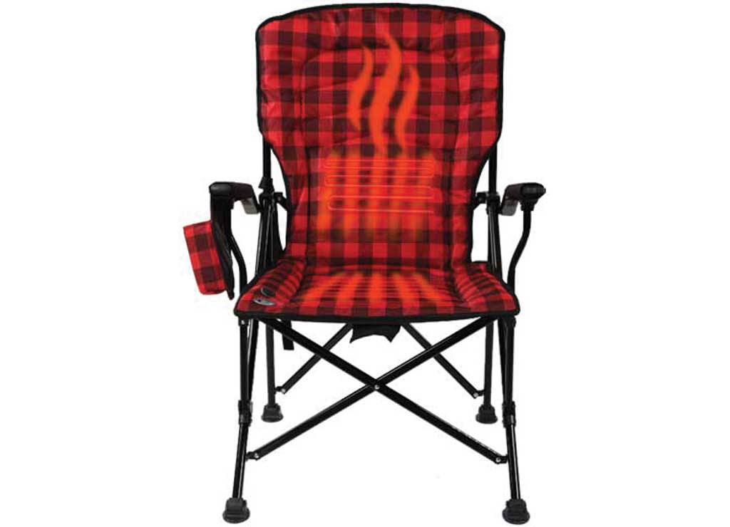 KUMA Switchback Heated Chair W/usb-c Power BANK - Red/black Plaid - image 4