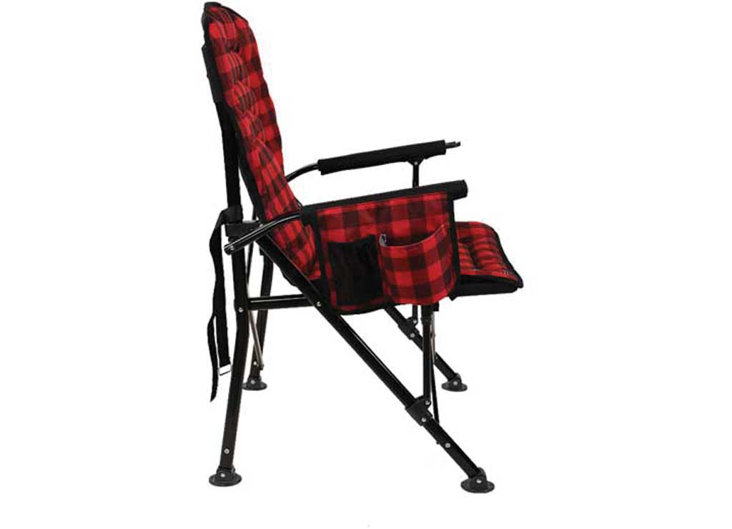 KUMA Switchback Heated Chair W/usb-c Power BANK - Red/black Plaid - image 3