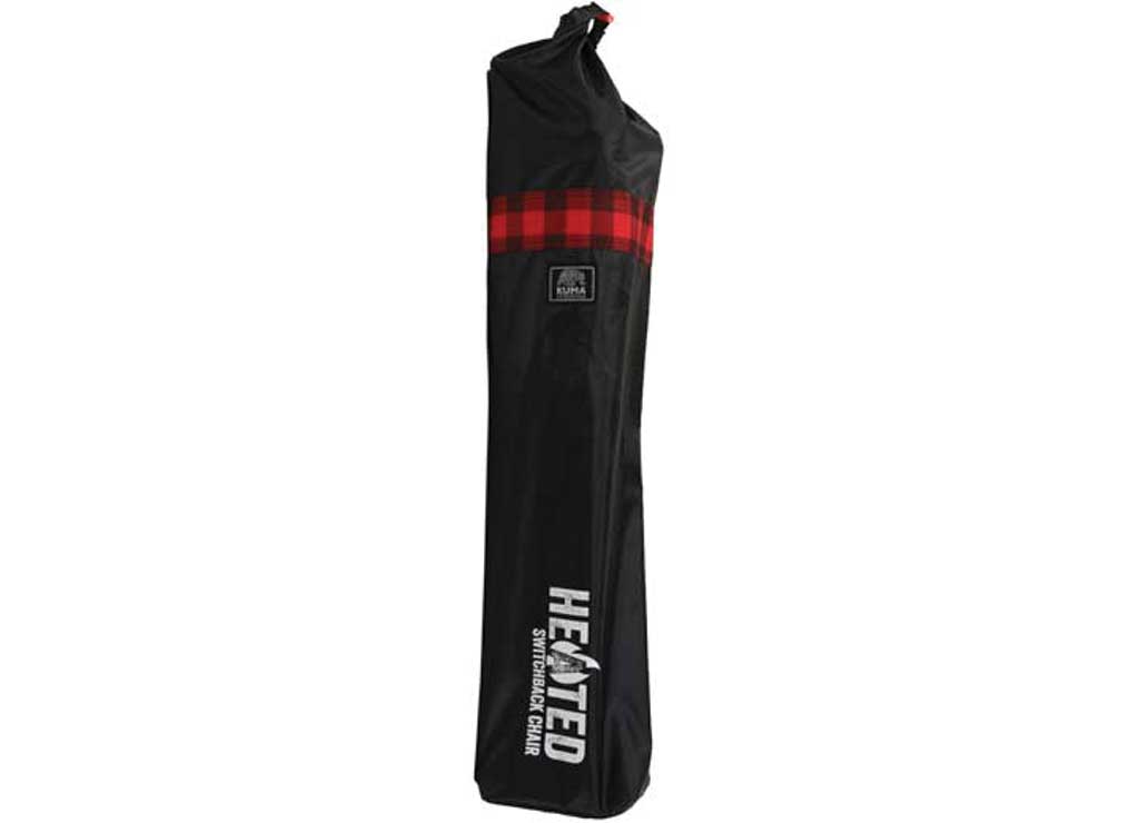 KUMA Switchback Heated Chair W/usb-c Power BANK - Red/black Plaid - image 1