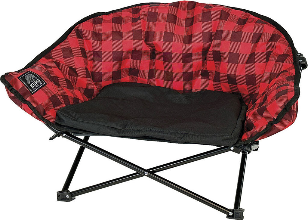 KUMA Little LAZY BEAR DOG Chair - Red/black - image 1