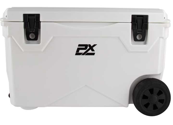 ProMaxx Automotive 75QT Sportsman Cooler with Wheels and Pull Handle White - image 1