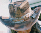 Rustic Cowgirl Feather and Band Fedora Hat boho clothing, festival outfit, hippie style apparel | Elevated Hippie