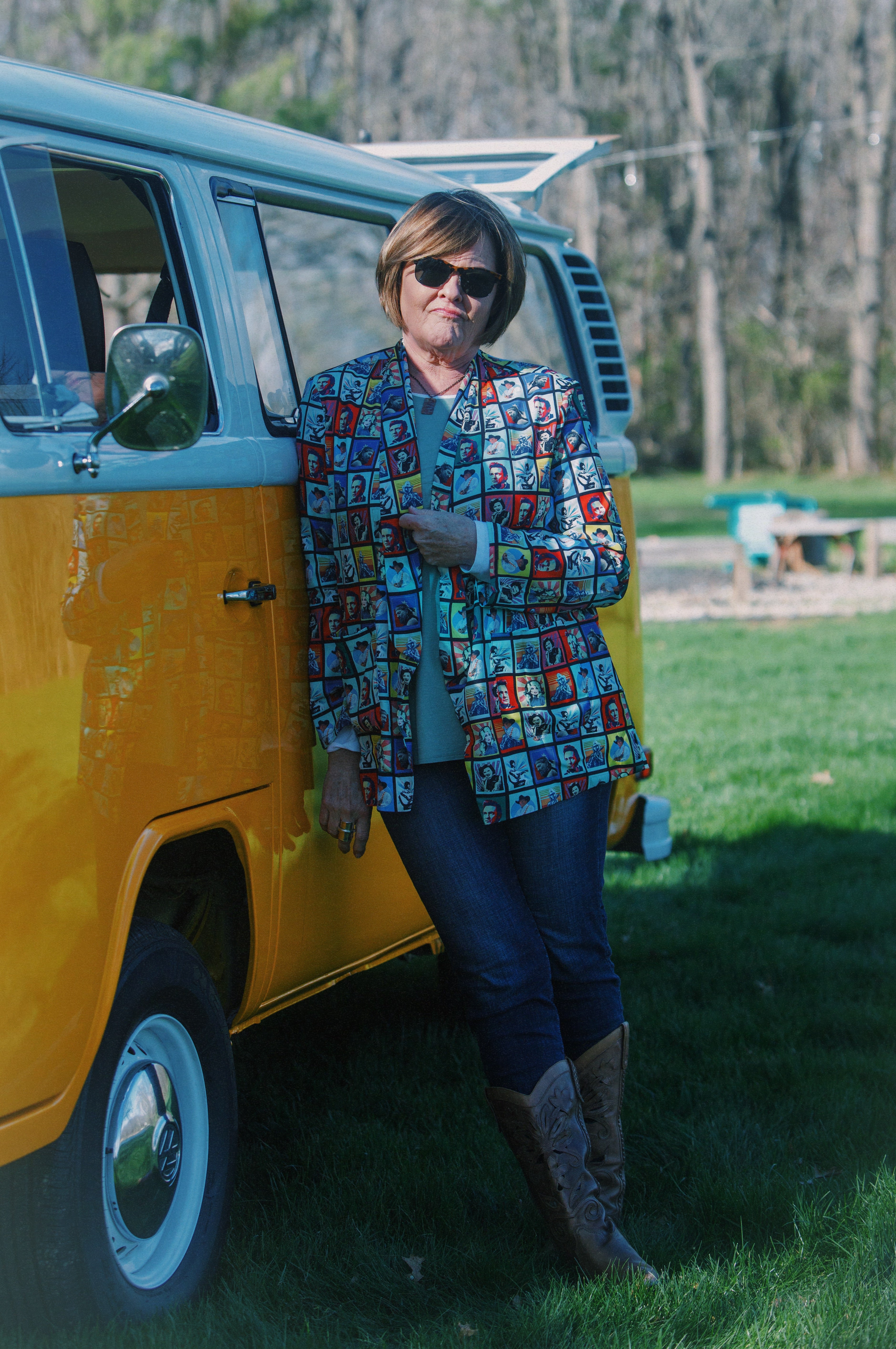 COUNTRY WESTERN Greats Blazer, Willie Nelson, George Strait, Johnny Cash, Patsy Cline, Dolly Parton boho clothing, festival outfit, hippie style apparel | Elevated Hippie