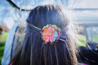 Large Multi Color Snakeskin Hair Clip boho clothing, festival outfit, hippie style apparel | Elevated Hippie