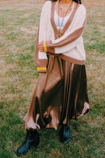 Solid Satin Skirt - The Elevated Hippie