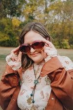 Sundown Suede Top — Boho Suede Snap-Front Pocket Shirt, Earthy Chic - The Elevated Hippie