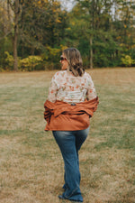 Sundown Suede Top — Boho Suede Snap-Front Pocket Shirt, Earthy Chic - The Elevated Hippie