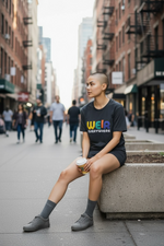 Weir-Everywhere T-Shirt – Bob Weir Inspired Graphic Tee – Black Heather