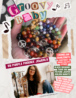 Groovy Baby - gemstone bracelet