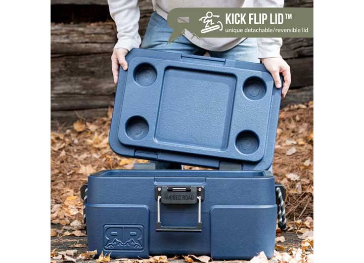Rugged Road Coolers Rugged Road 45 v2 - Blue Steel Cooler - image 5