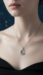 Held by the Moon Necklace boho clothing, festival outfit, hippie style apparel | Elevated Hippie