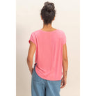 Relaxed Dolman Short Sleeve  Round Neck Top boho clothing, festival outfit, hippie style apparel | Elevated Hippie