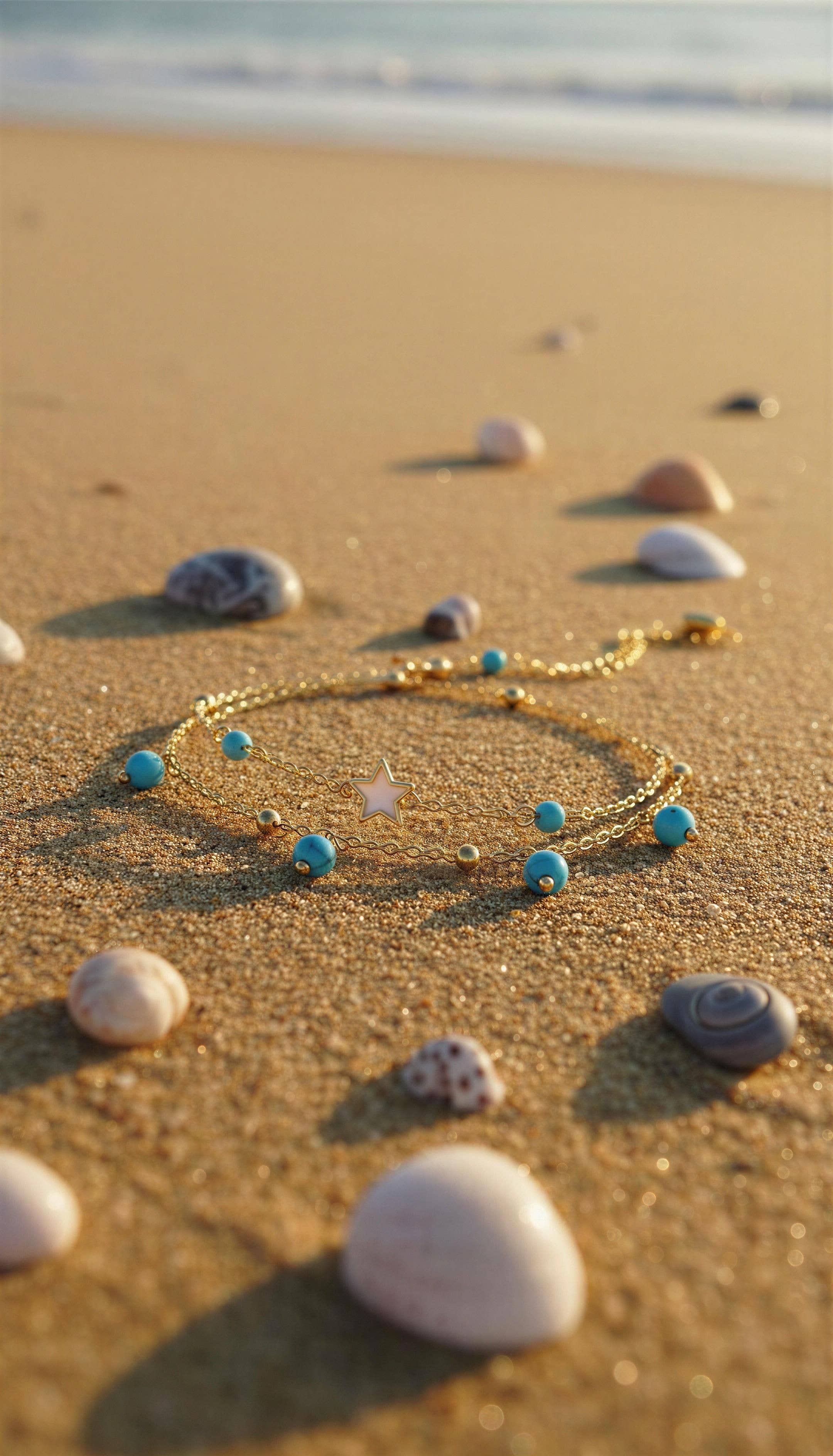 Stella Charm Anklet boho clothing, festival outfit, hippie style apparel | Elevated Hippie