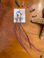 Free-Spirit Feather earrings 