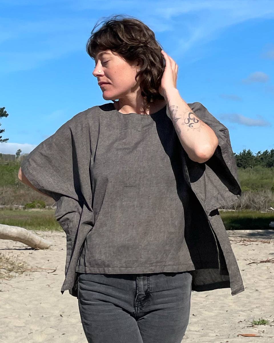 Solid Cotton Box Top boho clothing, festival outfit, hippie style apparel | Elevated Hippie