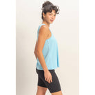 Mineral Washed Sleeveless Top boho clothing, festival outfit, hippie style apparel | Elevated Hippie