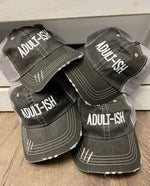 Adultish Embroidered Trucker hat - The Elevated Hippie