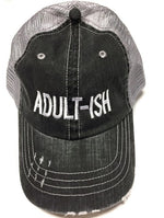 Adultish Embroidered Trucker hat - The Elevated Hippie