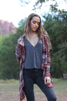 X2T72-ASIS V NECK SWINGY TANK TOP WITH OPEN BACK  BASIC TANK - The Elevated Hippie