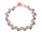 Guatemalan Flower Vine Seed Bead Strand Anklet boho clothing, festival outfit, hippie style apparel | Elevated Hippie