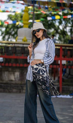 Tie Dye Fringe Crossbody Bag - The Elevated Hippie