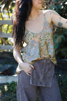 Flowy Tank Top boho clothing, festival outfit, hippie style apparel | Elevated Hippie