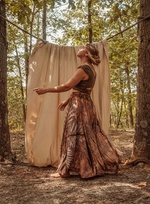 Boho Hand Dyed Palazzo Pants 🌿 Flowy Tie Dye Trousers | Adjustable Waist | Bodhi Style - The Elevated Hippie