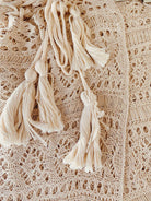 Tassel Detailed Crochet Tunic Cover Up – Boho Beach Kaftan boho clothing, festival outfit, hippie style apparel | Elevated Hippie