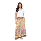 Breezy Boho Floral Smock Palazzo Pants boho clothing, festival outfit, hippie style apparel | Elevated Hippie