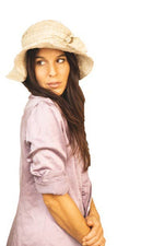 Light Yellow Hemp Sun Hat - The Elevated Hippie