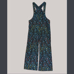 Cotton 5 Pocket Overalls with Multi Mushroom Print - The Elevated Hippie