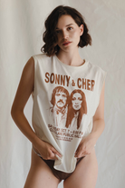 People Of Leisure - Sonny & Cher Oversized Tank boho clothing, festival outfit, hippie style apparel | Elevated Hippie