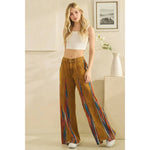 WASHED CORDUROY WIDE LEG PANTS- Relaxed Fit - The Elevated Hippie