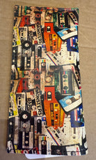 Cassette Tapes - Printed Leather Eyeglasses Case - The Elevated Hippie
