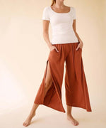 Bamboo Ankle Slit Pants – For Wandering Souls - The Elevated Hippie